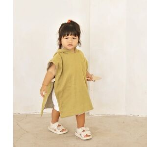 Big‎ Little Universe Reversible Hooded Poncho Cotton